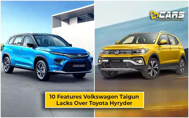 Features Toyota Urban Cruiser Hyryder Gets Over Volkswagen Taigun